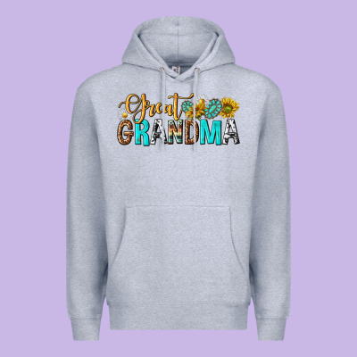 Western Great Grandma Premium Hoodie Designed By Texasbilliewilder