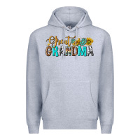 Heather Grey Western Great Grandma Premium Hoodie - texasbilliewilder