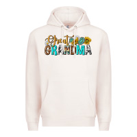 Pale Pink Western Great Grandma Premium Hoodie - texasbilliewilder