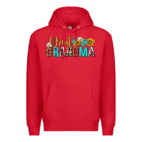 Red Western Great Grandma Premium Hoodie - texasbilliewilder