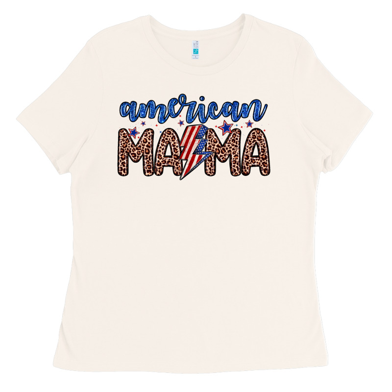 American Mama Ladies Tee by Zillion Design Studio | Teevron