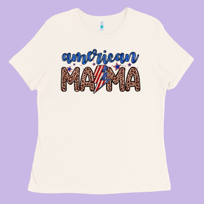 American Mama Ladies Tee Designed By Zillion Design Studio