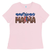 Bubblegum Pink American mama Ladies Tee - Zillion Design Studio