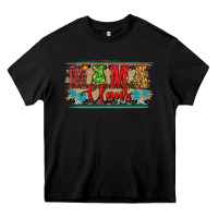 Black christmas western mama claus Heavy Core Tee - RanaPortraitStore