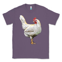 Lavender leghorn chicken Classic Tee - LillyAllenDesigns