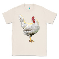 Natural leghorn chicken Classic Tee - LillyAllenDesigns