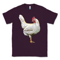 Plum leghorn chicken Classic Tee - LillyAllenDesigns