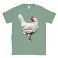 Sage leghorn chicken Classic Tee - LillyAllenDesigns