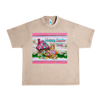 French Oak happy easter y'all  rabbit Urban Heavy Tee - BarkalooDesign