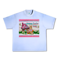 Grape Ice happy easter y'all  rabbit Urban Heavy Tee - BarkalooDesign
