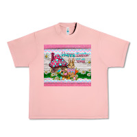 Salmon happy easter y'all  rabbit Urban Heavy Tee - BarkalooDesign