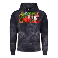 Cloud Black love strawberry Vintage Hoodie - RanaPortraitStore