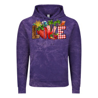 Cloud Purple love strawberry Vintage Hoodie - RanaPortraitStore