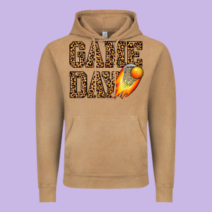 Game Day Lacrosse Vintage Hoodie Designed By Jahusdesignshop