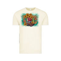 Vintage Arctic cowboy boots sunflower Vintage Tee - AdoDesignShop