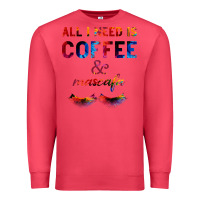 Cardinal All I Need Is Coffee And Mascara Premium Sweatshirt - Bettercallsaul