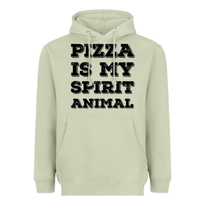 Pizza Is My Spirit Animal Heavyweight Hoodie by Bettercallsaul | Teevron