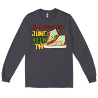 Smoke stepping into juneteenth Long Sleeve Tee - MaliasSmallBusiness