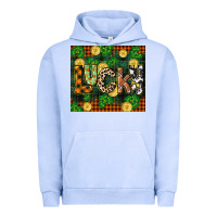 Pigment Grape Ice st patricks day lucky clover and coins Urban Hoodie - CowGirlArtShop