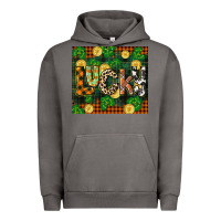 Pigment Tornado st patricks day lucky clover and coins Urban Hoodie - CowGirlArtShop
