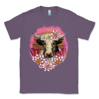Lavender v.d lotus and cow Classic Tee - AdoDesignShop