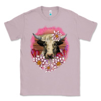 Lilac v.d lotus and cow Classic Tee - AdoDesignShop