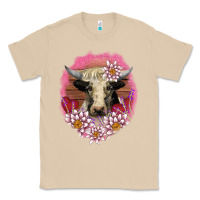 Mushroom v.d lotus and cow Classic Tee - AdoDesignShop