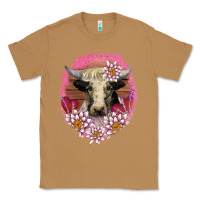Toasted Coconut v.d lotus and cow Classic Tee - AdoDesignShop