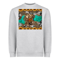 Western Boots And Sunflowers Tumbler Heavyweight Sweatshirt | Teevron