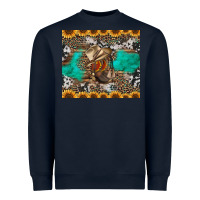 Navy western boots and sunflowers tumbler Heavyweight Sweatshirt - Jasminsmagicworld