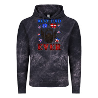 Cloud Black best dad ever american flag Vintage Hoodie - Artiststas