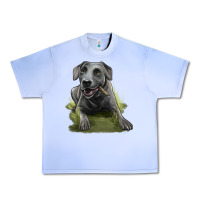 Grape Ice Texas Blue Lacy Dog Urban Heavy Tee - LillyAllenDesigns