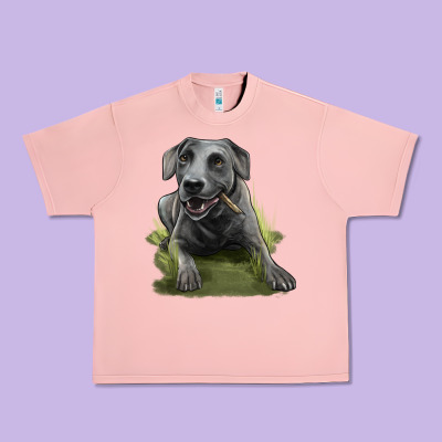 Texas Blue Lacy Dog Urban Heavy Tee Designed By Lillyallendesigns