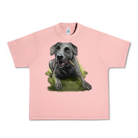 Salmon Texas Blue Lacy Dog Urban Heavy Tee - LillyAllenDesigns