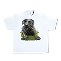 White Texas Blue Lacy Dog Urban Heavy Tee - LillyAllenDesigns