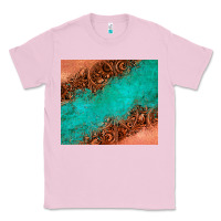 Bubblegum Pink leather turquoise glitter tumbler Classic Tee - Jasminsmagicworld