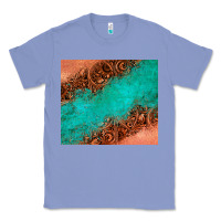 Colony Blue leather turquoise glitter tumbler Classic Tee - Jasminsmagicworld