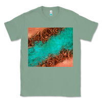 Sage leather turquoise glitter tumbler Classic Tee - Jasminsmagicworld