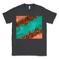 Smoke leather turquoise glitter tumbler Classic Tee - Jasminsmagicworld