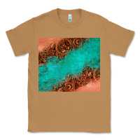 Toasted Coconut leather turquoise glitter tumbler Classic Tee - Jasminsmagicworld