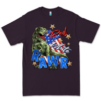 Plum red white rawr Premium Tee - Zillion Design Studio