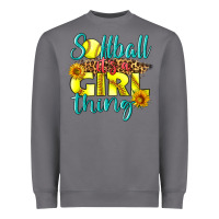 Storm softball it's a girl thing Heavyweight Sweatshirt - LillyAllenDesigns