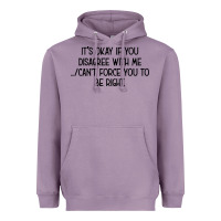Lavender It's Okay If You Disagree With Me Heavyweight Hoodie - Bettercallsaul