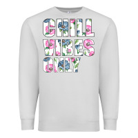 Dove Grey Chill Vibes Only Premium Sweatshirt - Bettercallsaul