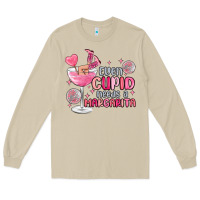 Mushroom even cupid needs a margarita Long Sleeve Tee - MaliasSmallBusiness
