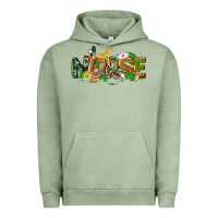 Pigment Oil Green St. Patrick's Day Nurse Urban Hoodie - CowGirlArtShop