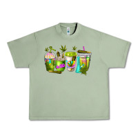 Oil Green coffee cups Urban Heavy Tee - NancyCooperArtShop