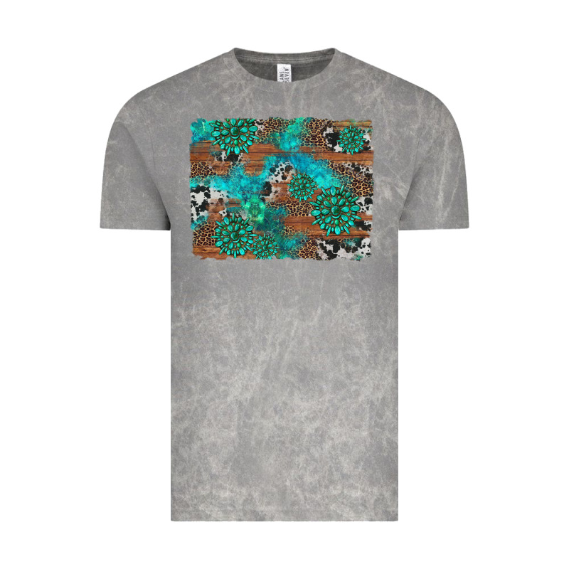 Gemstone Wood And Cowhide Background Vintage Tee by Artiststas | Teevron