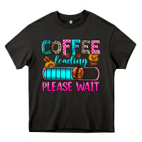 Asphalt coffee loading please wait Heavy Core Tee - Zillion Design Studio