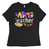 Black art teacher Ladies Tee - texasbilliewilder
